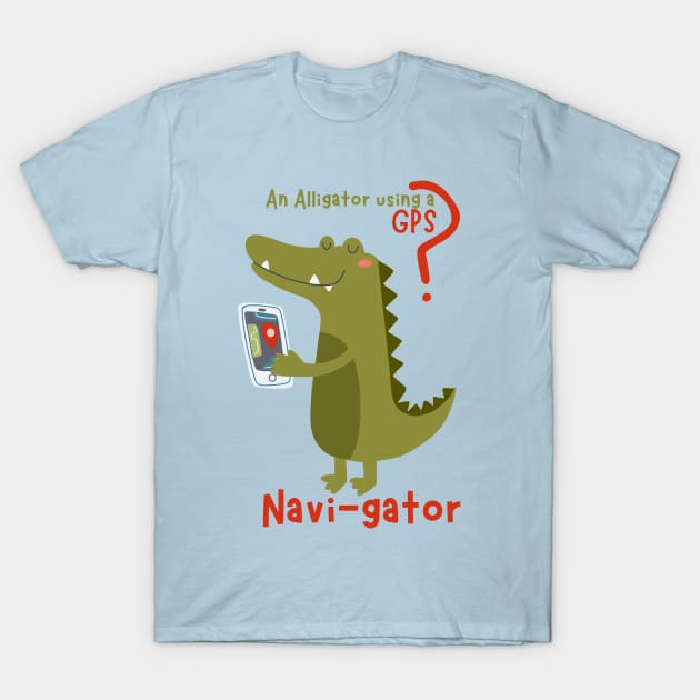 Alligator Crocodile Funny Shirt Design T-Shirt by hireeeee26